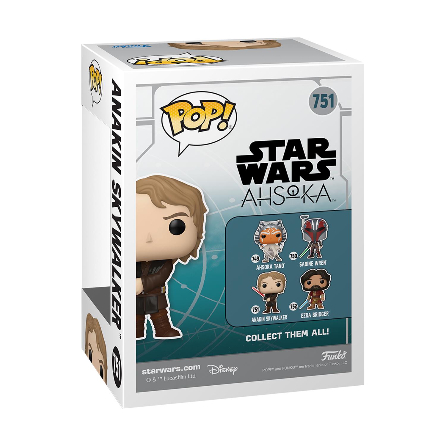 0119303.jpeg Funko Pop! Disney Star Wars: Ahsoka - Anakin Skywalker #751 Bobble-Head Vinyl Figure