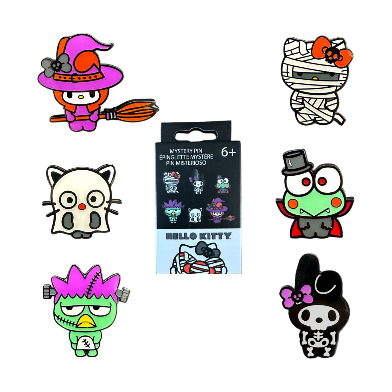 0119430.jpeg Loungefly Sanrio: Halloween Hello Kitty - Blind Enamel Pin