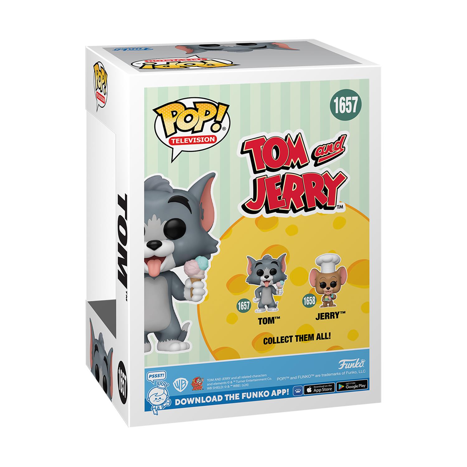 0120624.jpeg Funko Pop! Television: Tom & Jerry - Tom # Vinyl Figure
