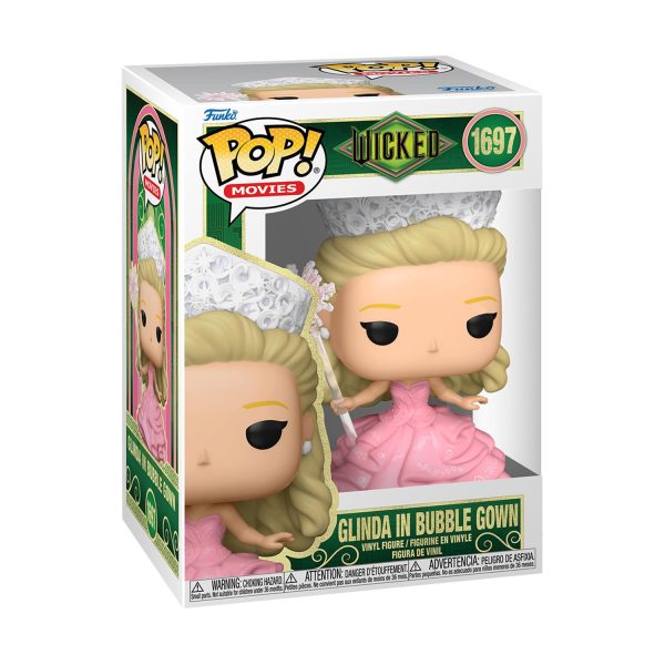 Funko Pop! Movies: Wicked - Glinda in Bubble Gown #1697 Vinyl Figure