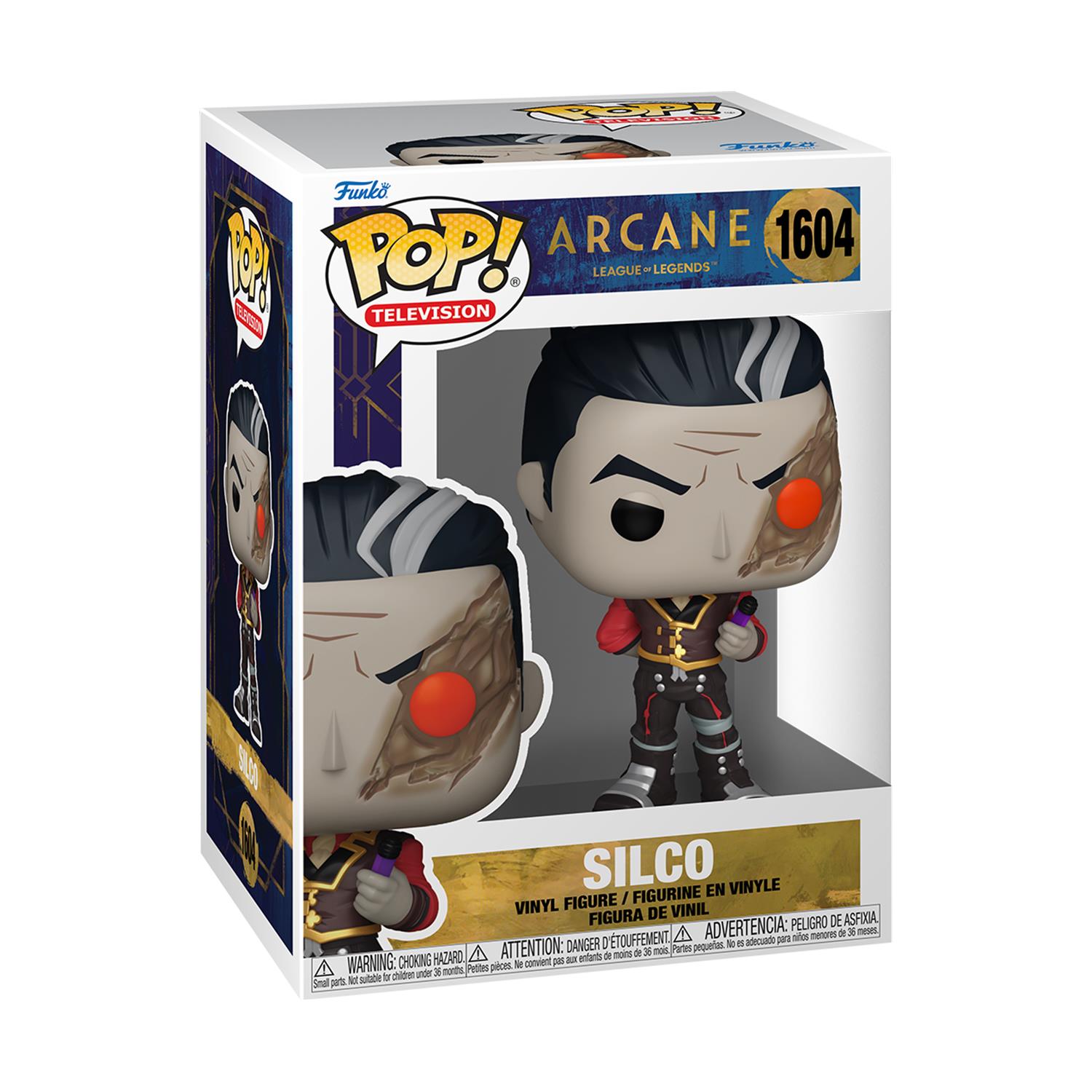 0120929-1.jpeg Funko Pop! Television: Arcane LoL S1 - Silco #1604 Vinyl Figure