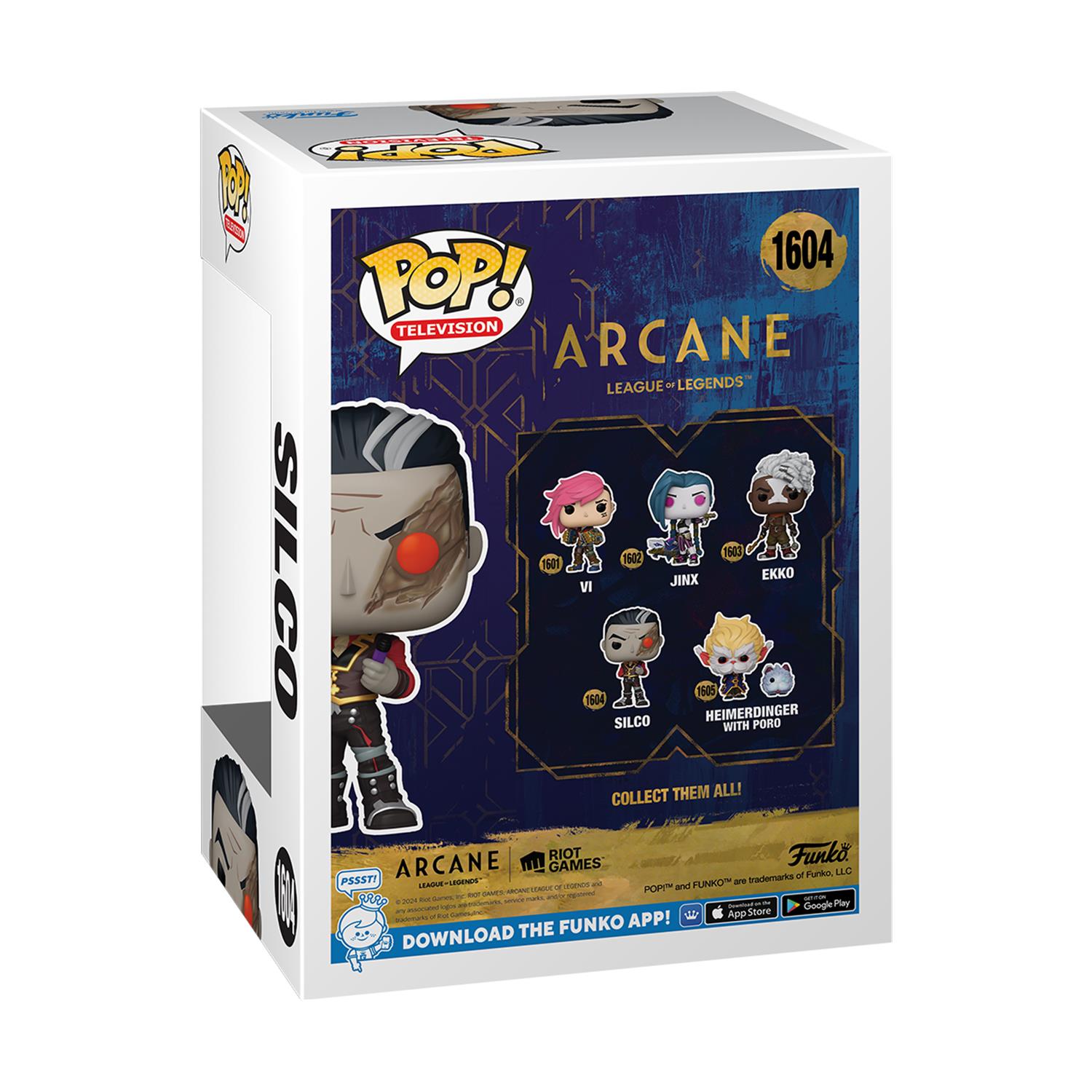 0120930-1.jpeg Funko Pop! Television: Arcane LoL S1 - Silco #1604 Vinyl Figure