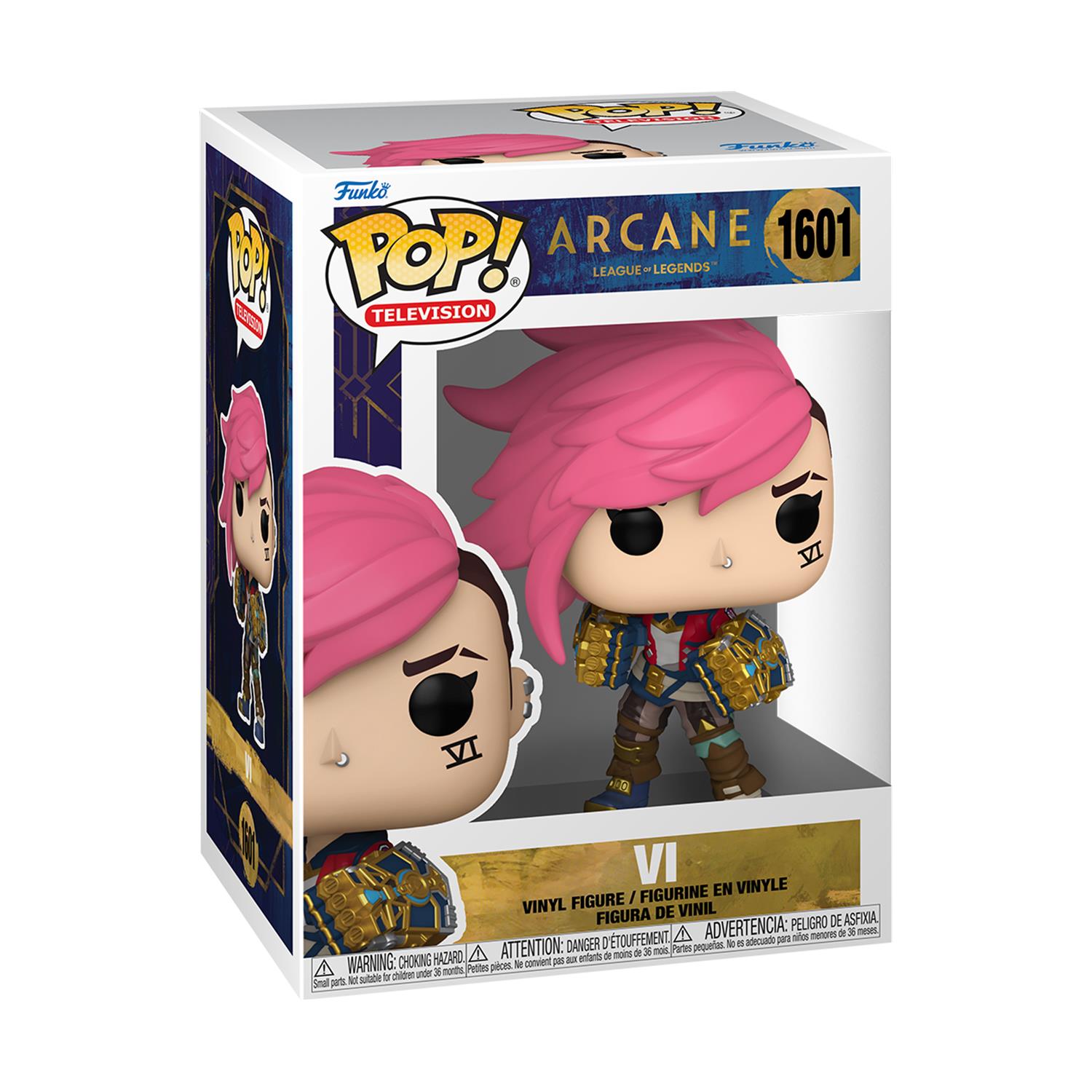0121044-1.jpeg Funko Pop! Television: Arcane League of Legends - Vi #1601 Vinyl Figure
