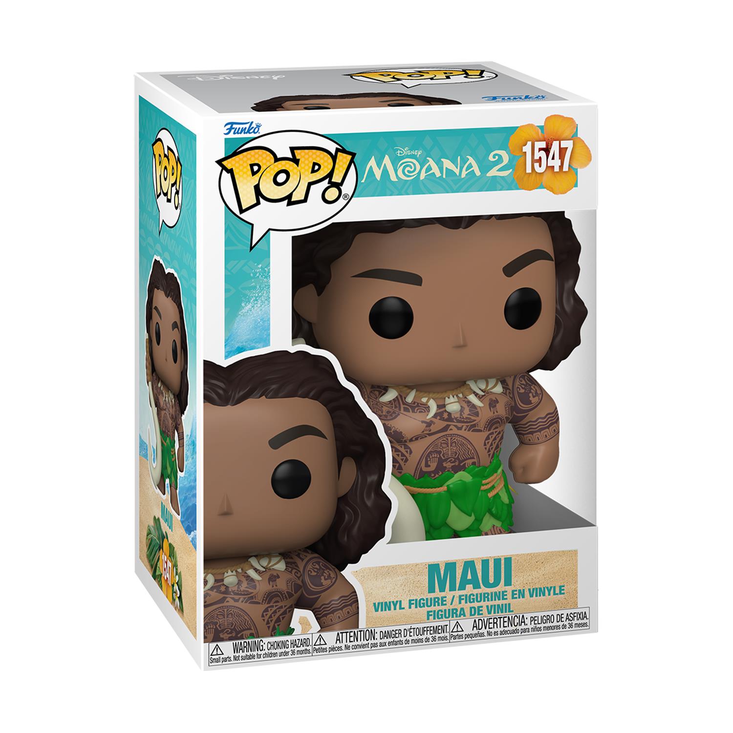 0121121.jpeg Funko Pop! Disney: Moana 2 - Maui #1547 Vinyl Figure