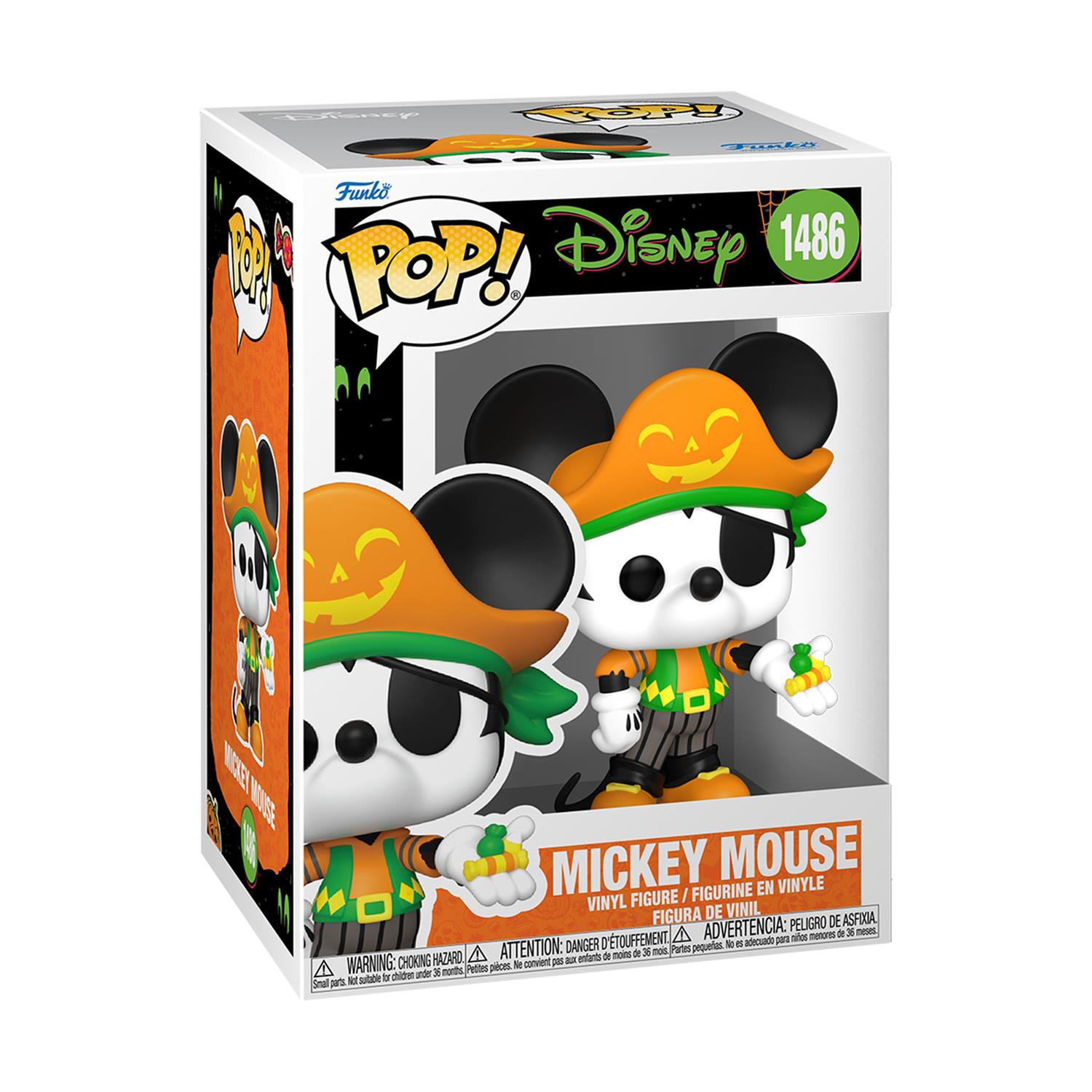0121870.jpeg Funko Pop! Disney: Halloween - Mickey Mouse (Pirate) #1486 Vinyl Figure