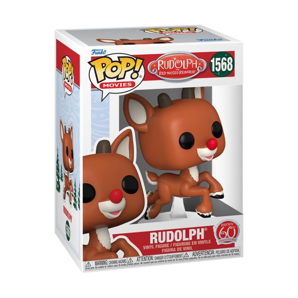 Funko Pop! Movies: Rudolph Red-Nosed Reindeer - Rudolph (Flying​) #1568 Vinyl Figure