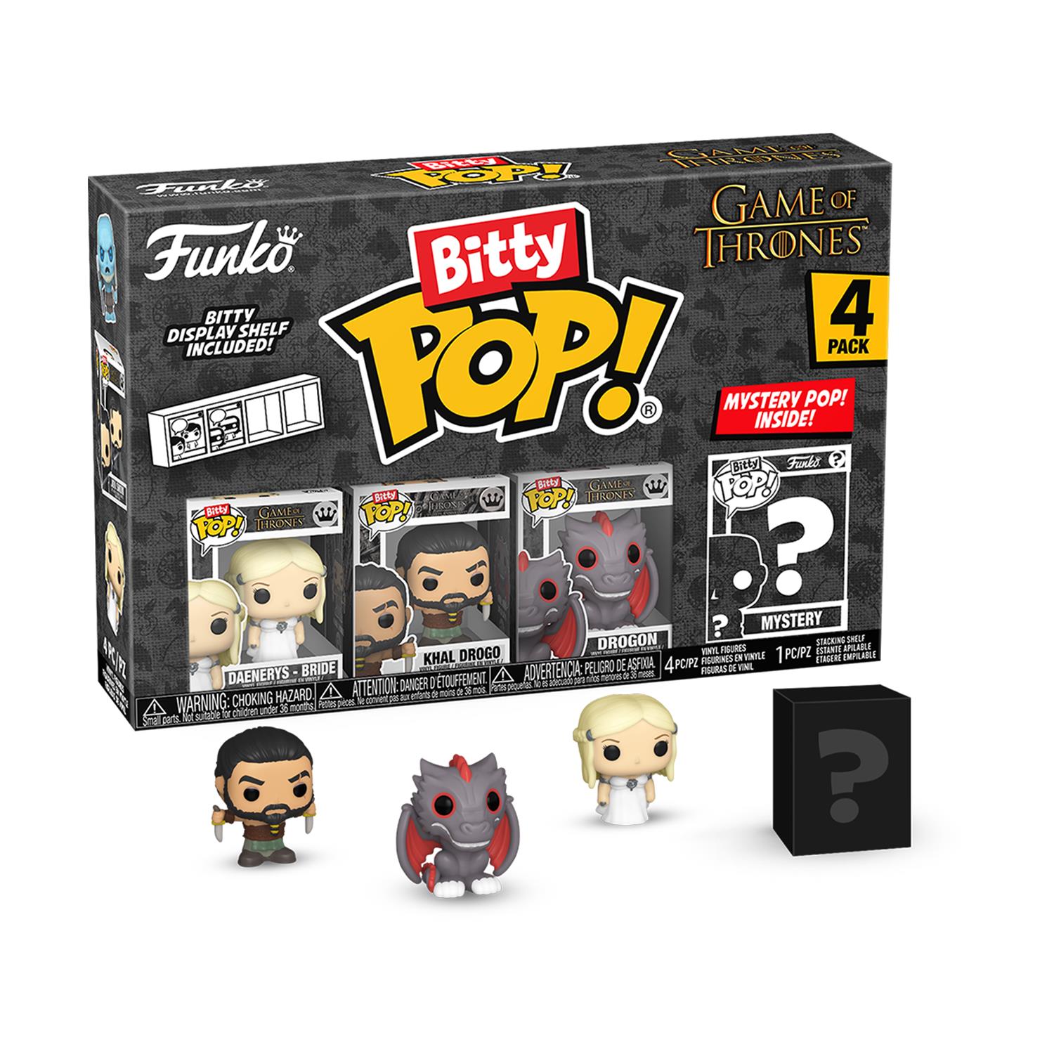 0122759.jpeg Funko Bitty Pop! 4-Pack: Game of Thrones - Khaleesi Vinyl Figures