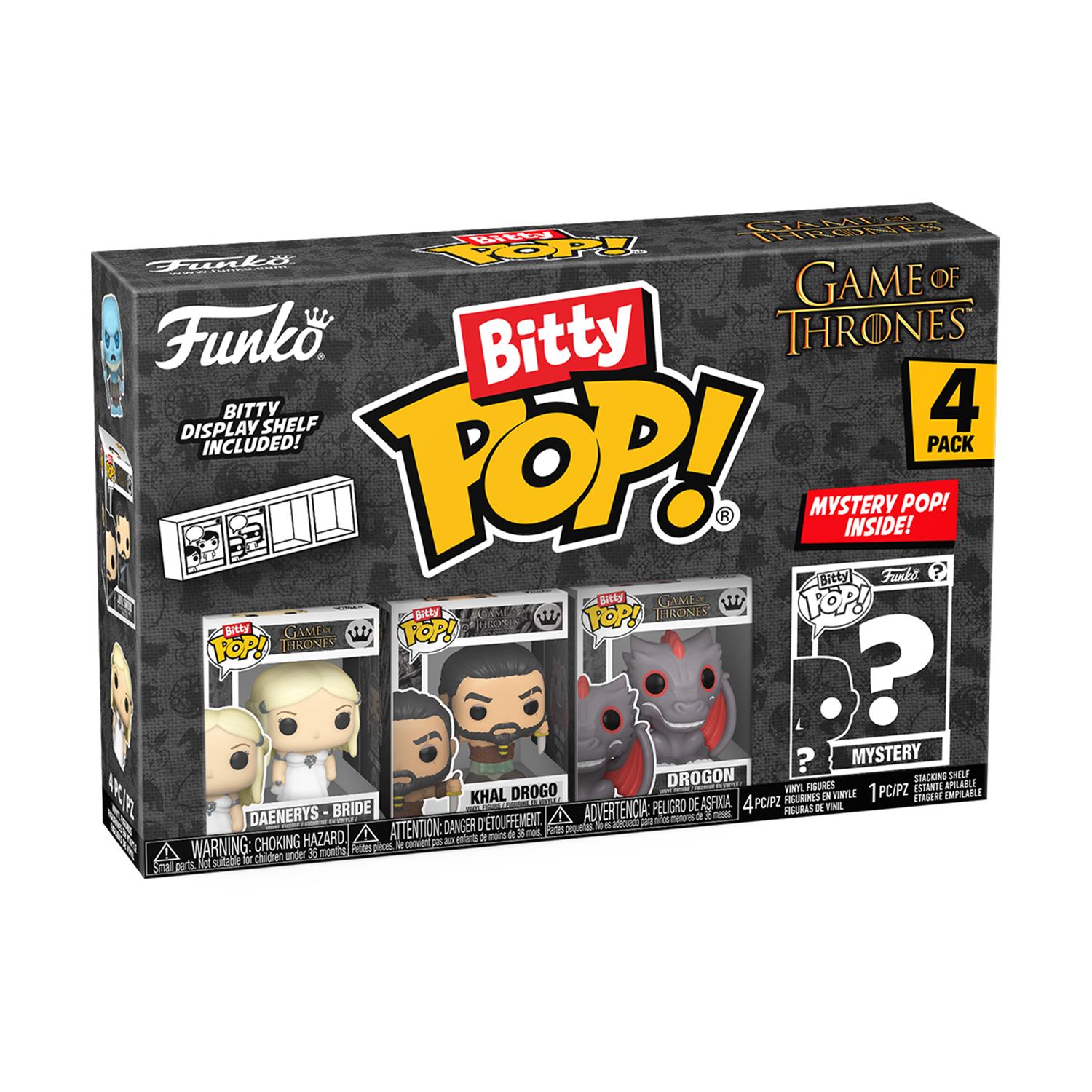 0122761.jpeg Funko Bitty Pop! 4-Pack: Game of Thrones - Khaleesi Vinyl Figures