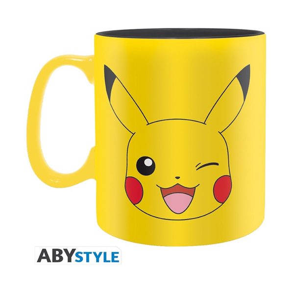 Abysse Nintendo: Pokemon - Pikachu Face Mug (460ml) (ABYMUGA166/ABYMUGA564)
