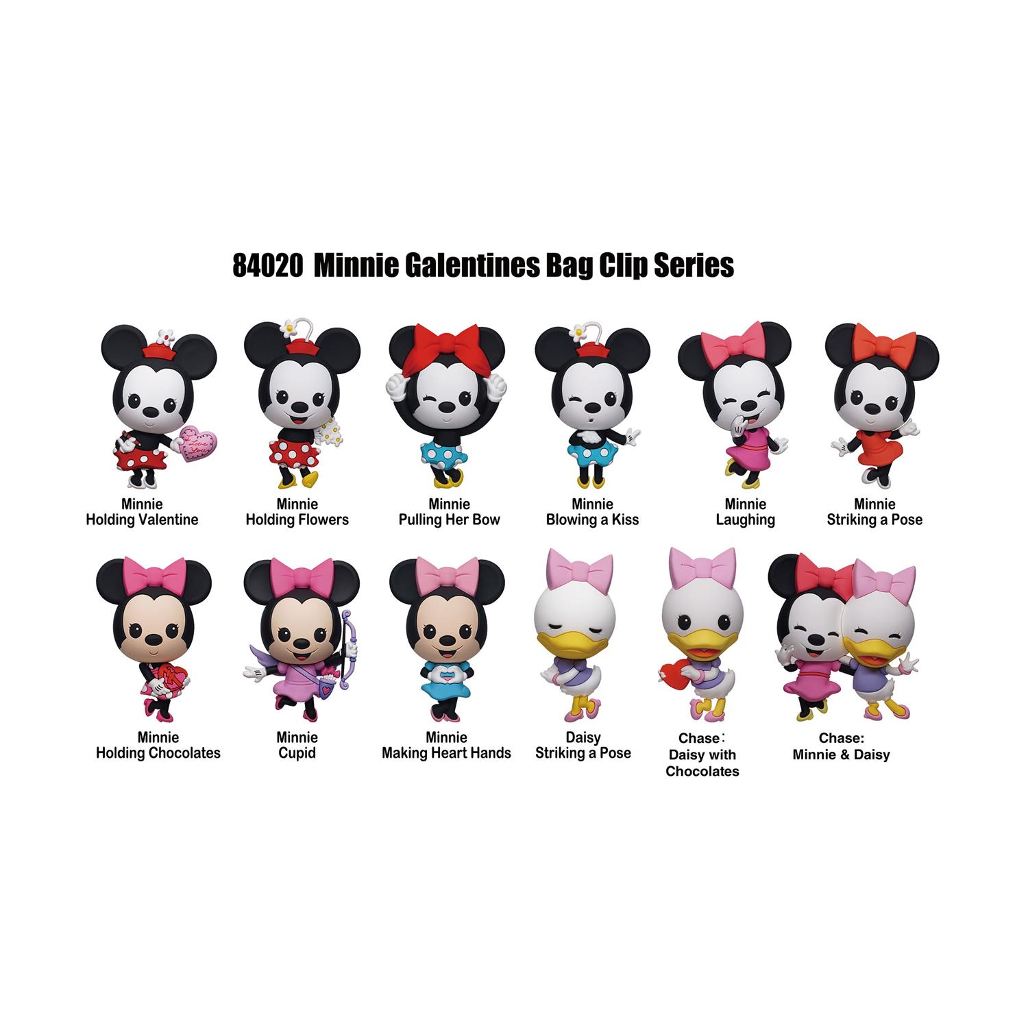 0127849.jpeg Monogram Disney: Minnie (Blind Bag/Random) 3D Foam Bag Clips Figures