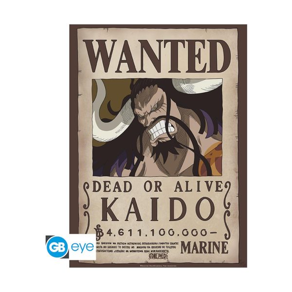 Abysse One Piece - Wanted Kaido Poster Chibi (52x38cm) (GBYDCO265)