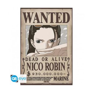 Abysse: One Piece - Wanted Nico Robin Wano Chibi Poster (52X38) (GBYDCO644)