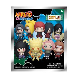 Monogram: Naruto (Blind Bag/Random) 3D Foam Bag Clips Figures