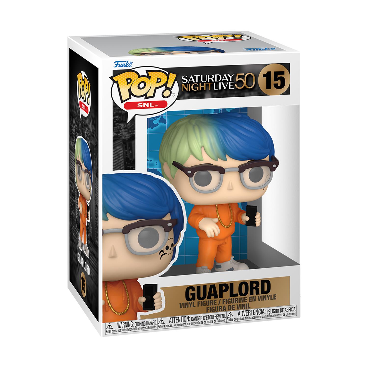 0129216.jpeg Funko Pop! SNL: Saturday Night Live: 50th - GuapLord #15 Vinyl Figure