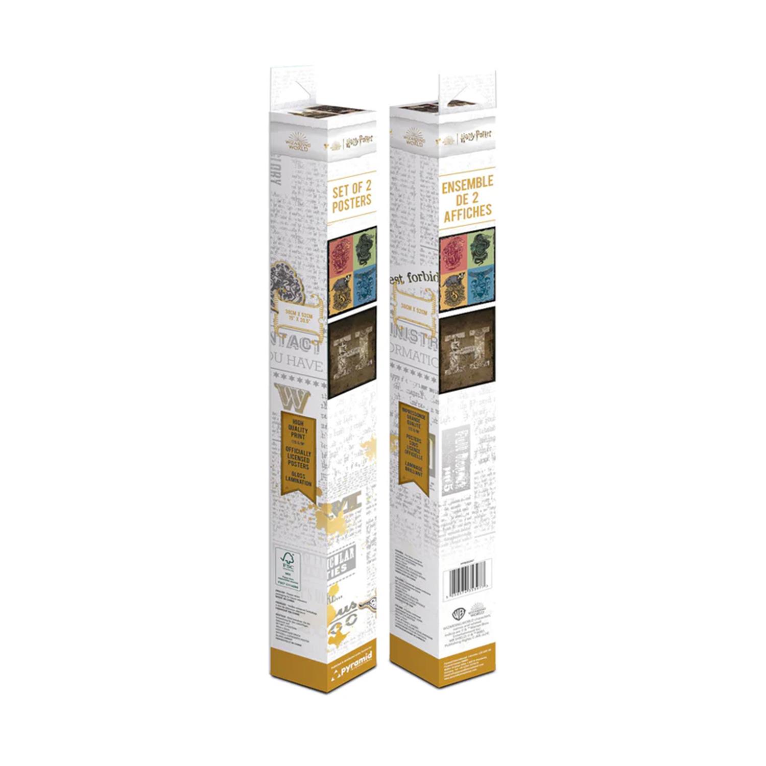 0129701.jpeg Pyramid:Harry Potter (Tombs & Scrolls) Boxed Posters (52x38cm) (PPB35452)