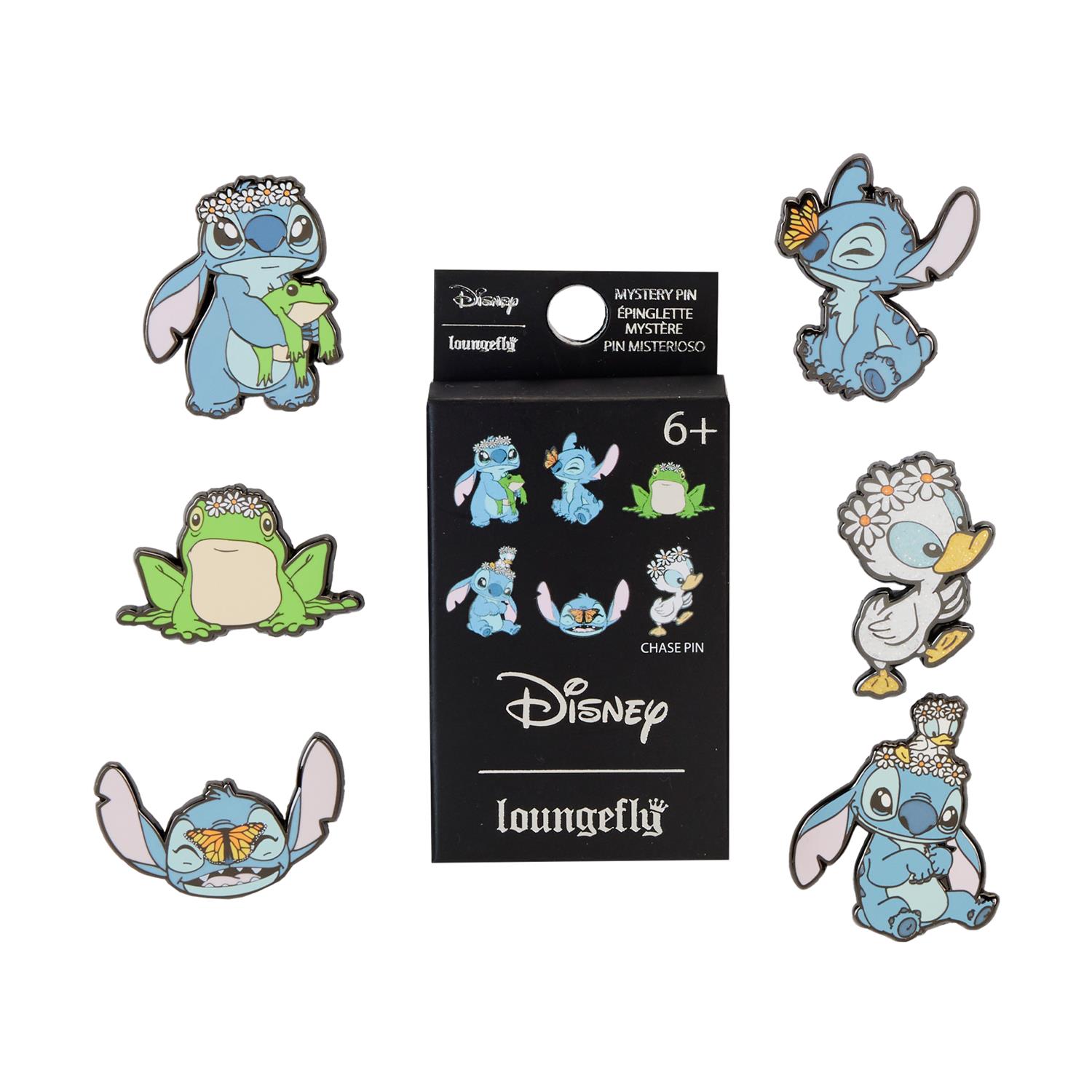 0131038.jpeg Loungefly Disney: Lilo and Stitch Springtime - Blind Box Enamel Pins (WDPN3428-EA)