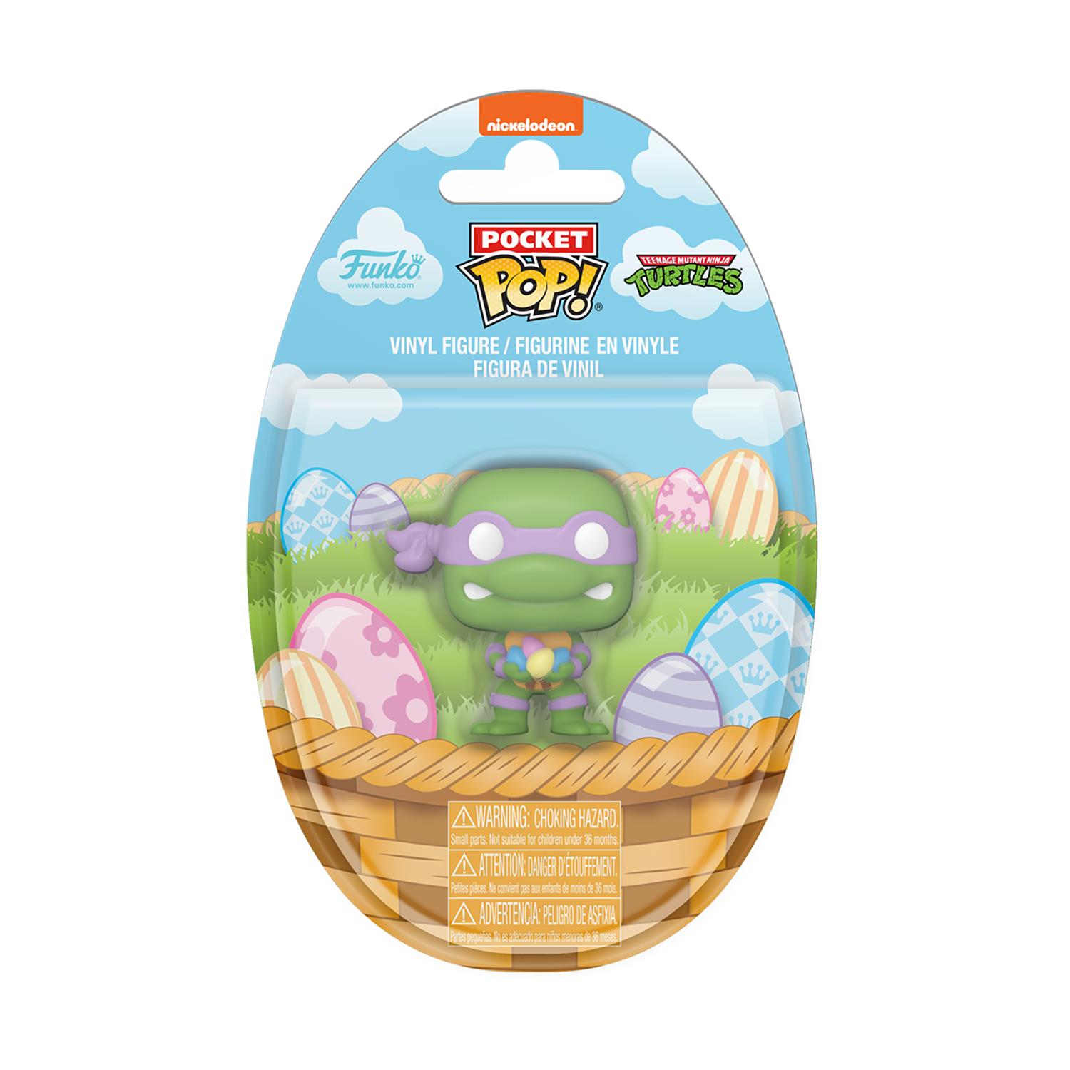 0131045.jpeg Funko Pocket Pop! Easter: Teenage Mutant Ninja Turtles - Donatello Vinyl Figure