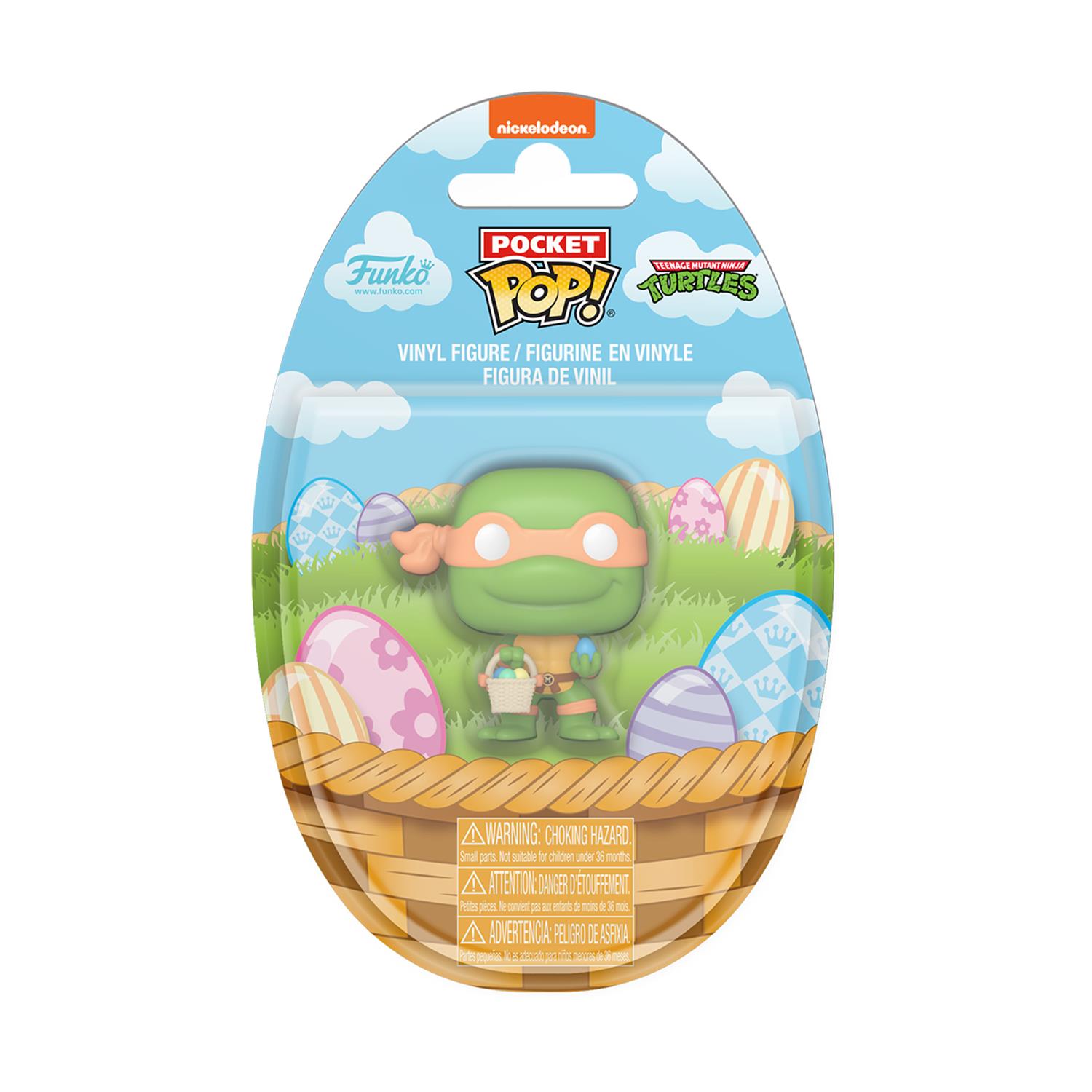 0131051.jpeg Funko Pocket Pop! Easter: Teenage Mutant Ninja Turtles - Michaelangelo Vinyl Figure