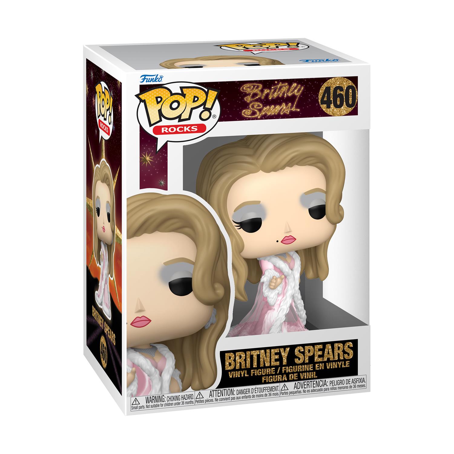 0132470.jpeg Funko Pop! Rocks: Britney Spears - Britney Spears (Lucky) #460 Vinyl Figure