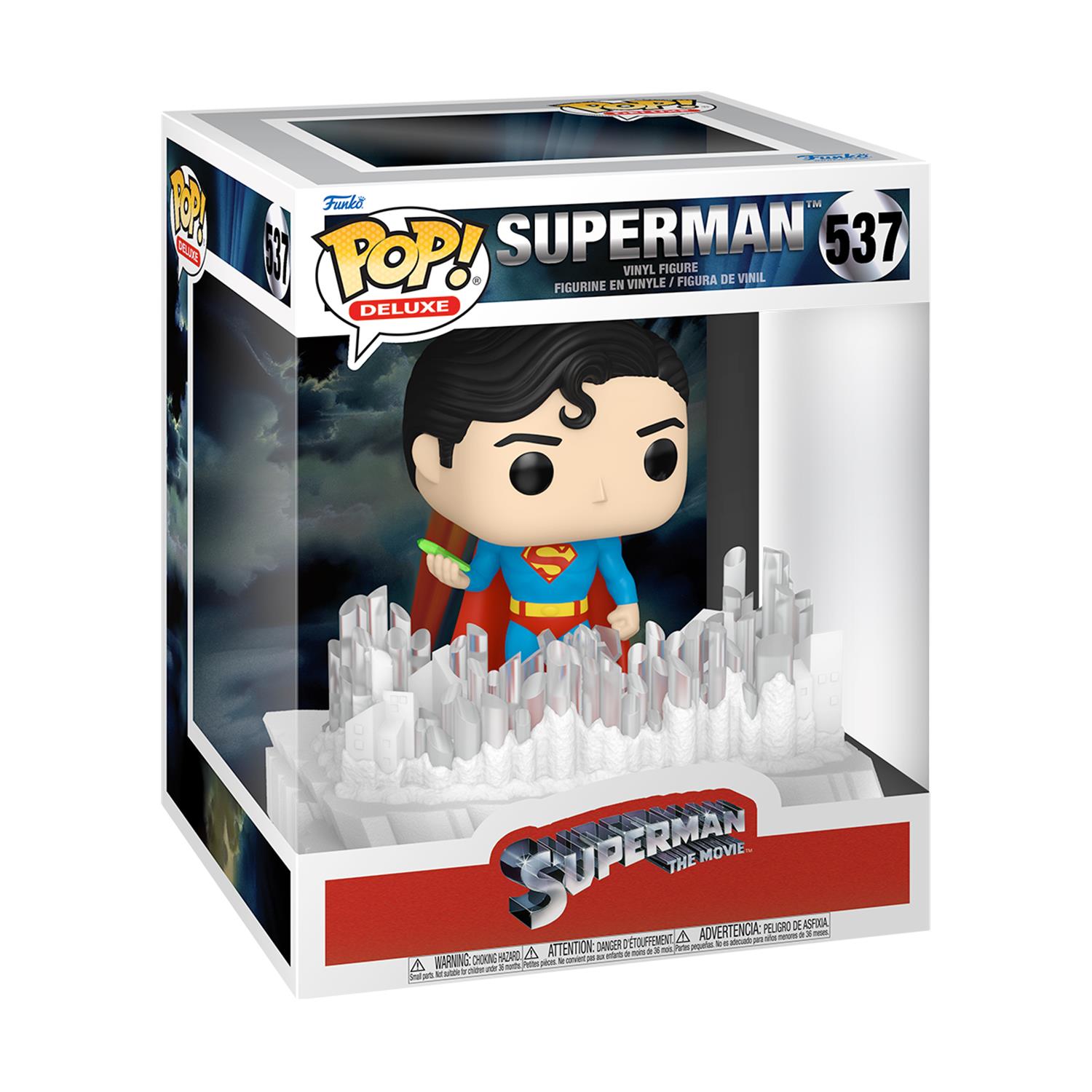 0132599.jpeg Funko Pop! Deluxe: Superman The Movie - Superman (Fortress of Solitude) #537 Vinyl Figure