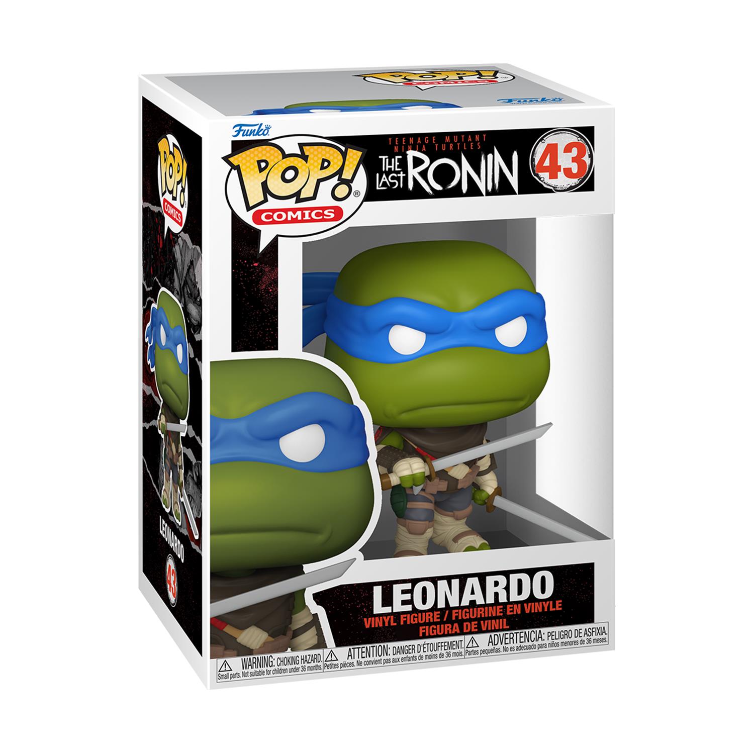 0132605.jpeg Funko Pop! Comics: Teenage Mutant Ninja Turtles The Last Ronin - Leonardo #43 Vinyl Figure