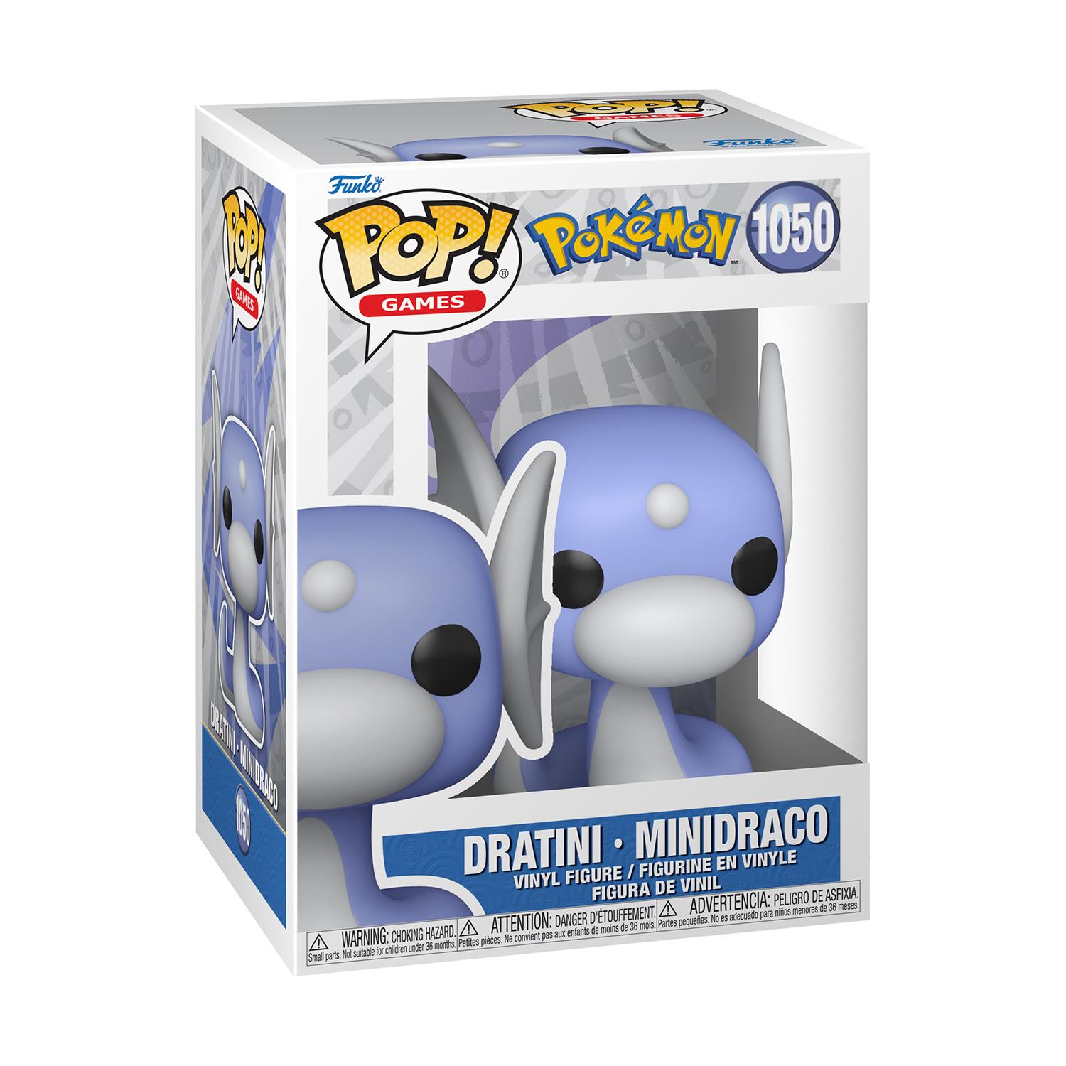 0132653.jpeg Funko Pop! Games: Pokemon - Dratini Minidraco #1050 Vinyl Figure