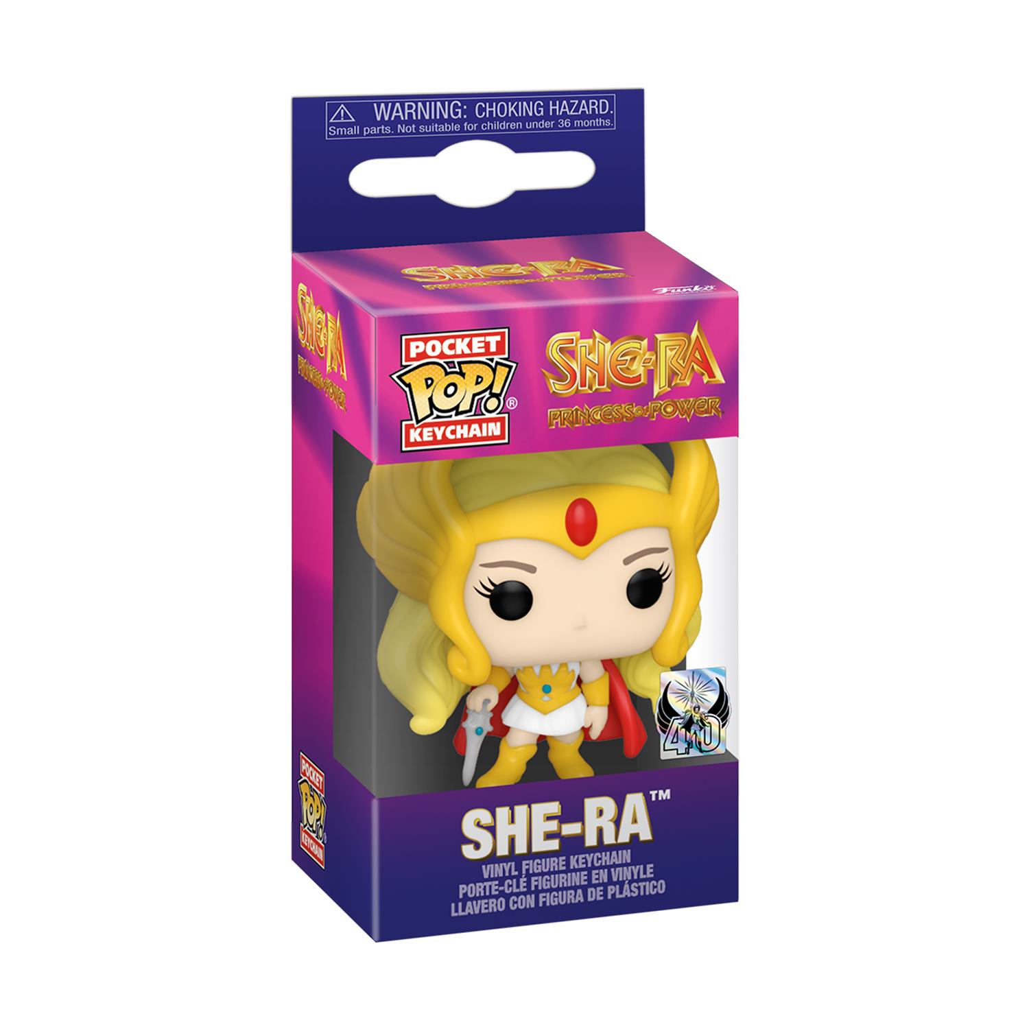 0133230.jpeg Funko Pocket Pop!: She-Ra Princess of Power - She-Ra Vinyl Figure Keychain
