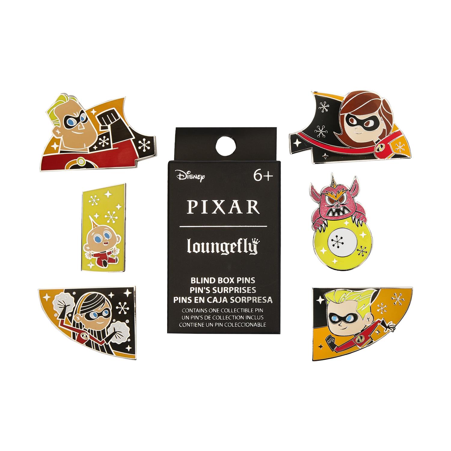 0133355.jpeg Loungefly Disney Pixar - Incredibles Puzzle Blind Box Pins (WDPN3013)