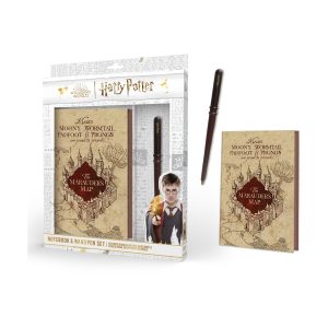 Pyramid Harry Potter: The Marauder's Map - Premium Notebook & Wand Pen Set (SR74636)