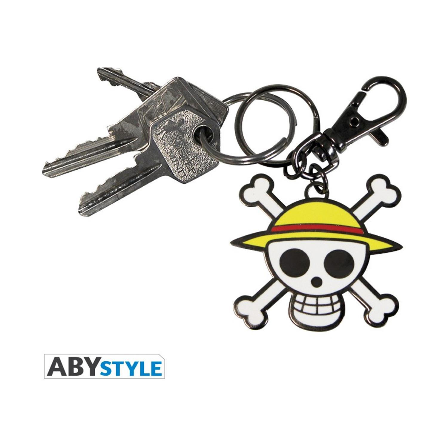 0134324.jpeg Abysse One Piece - Skull - Luffy Metal Keychain (ABYKEY004)