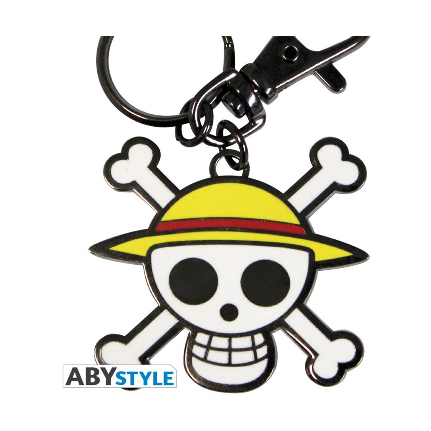 0134326.jpeg Abysse One Piece - Skull - Luffy Metal Keychain (ABYKEY004)