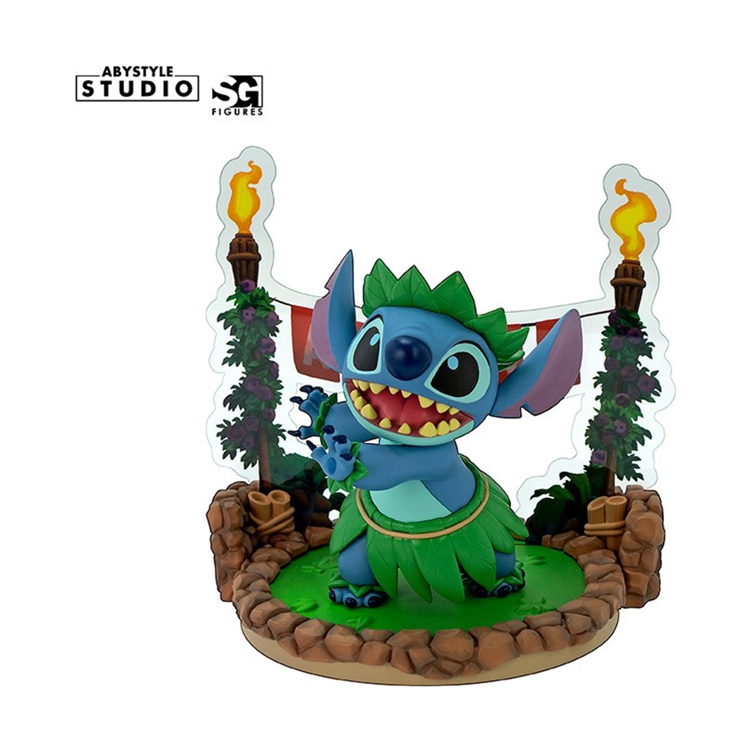 0134336.jpeg Abysse Disney: Stitch - Hula Dance Statue (10cm) (ABYFIG139)