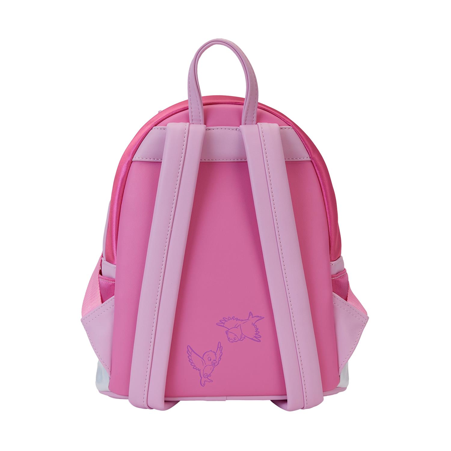 0137127.jpeg Loungefly Disney: Cinderella 75Th Anniversary - Pink Bow Mini Backpack (WDBK3902)