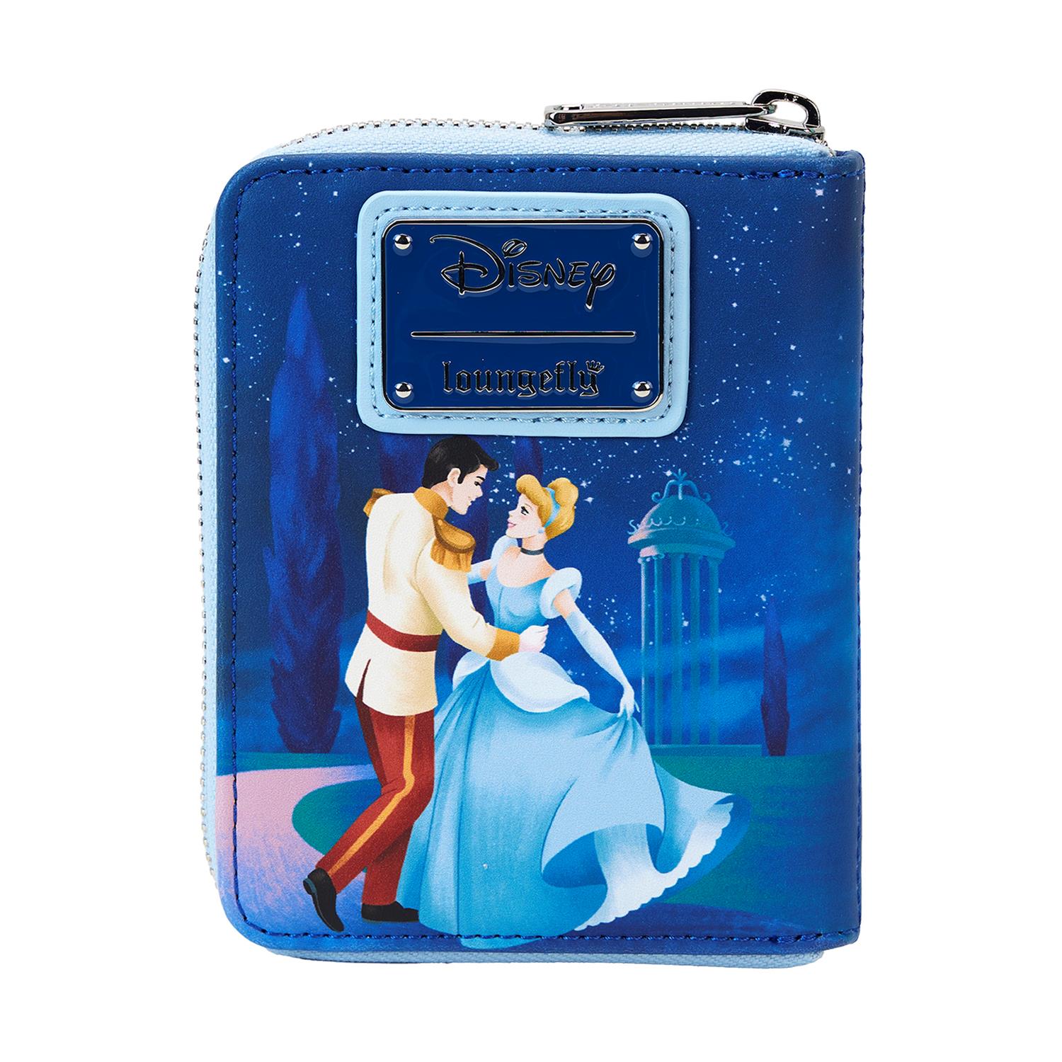 0137131.jpeg Loungefly Disney: Cinderella 75Th Anniversary Zip Around Wallet (WDWA3215)