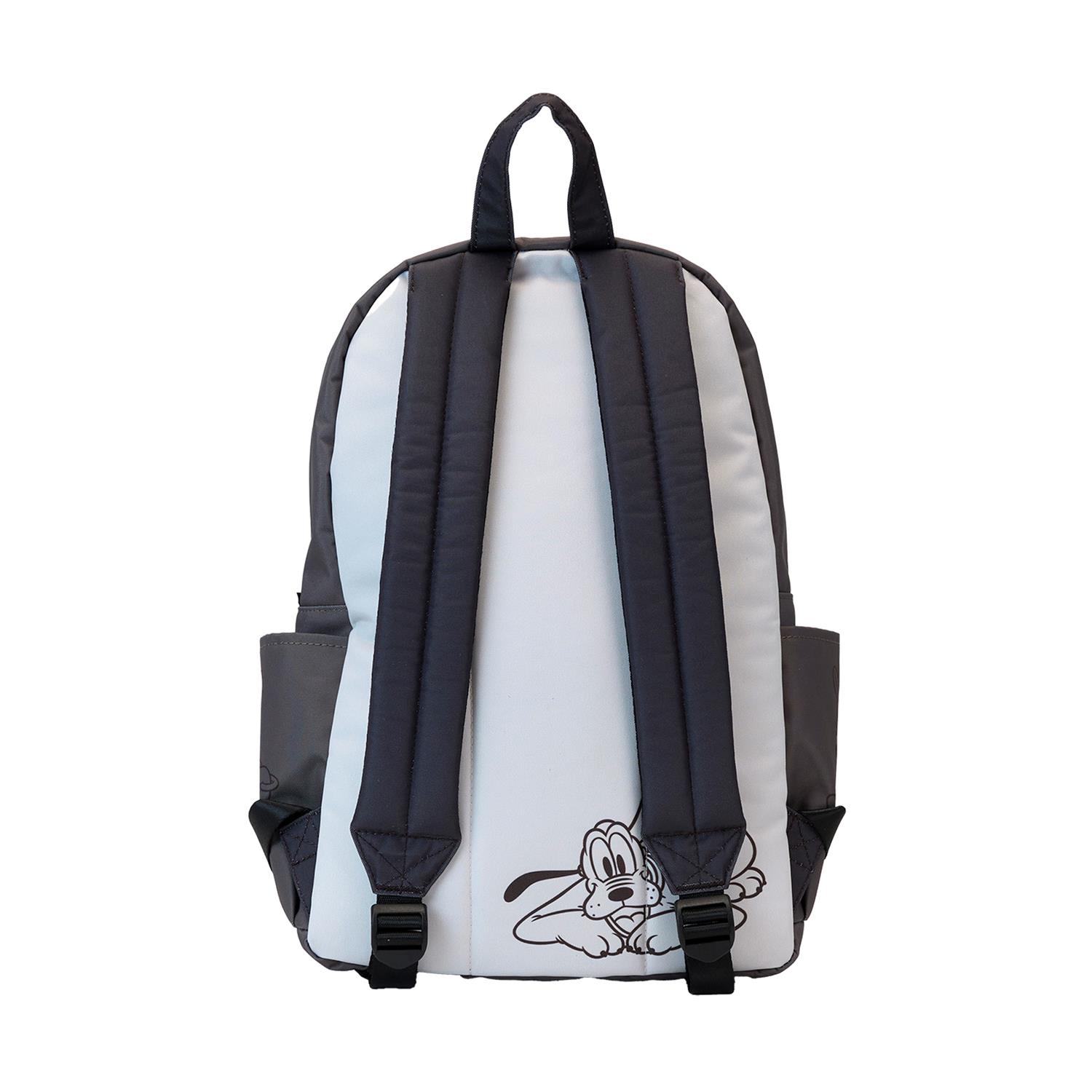 0137144.jpeg Loungefly Disney: Mickey And Friends Canvas & Nylon Full-Size Backpack (WDBK3904)