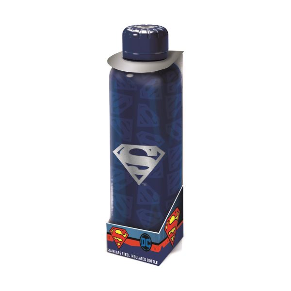 Stor: Superman Symbol - Young Adult Insulated Stainless Steel Bottle (85664)
