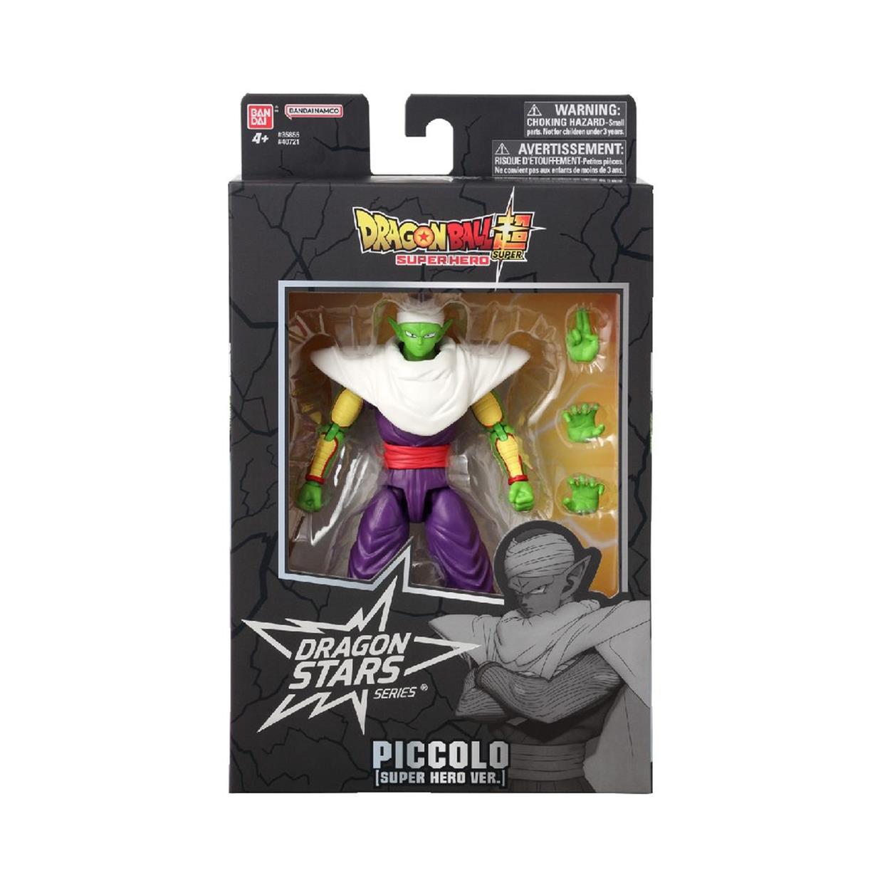 0138497.jpeg Bandai Dragon Stars: Dragon Ball Super Hero - Piccolo Poseable Action Figure (40721)