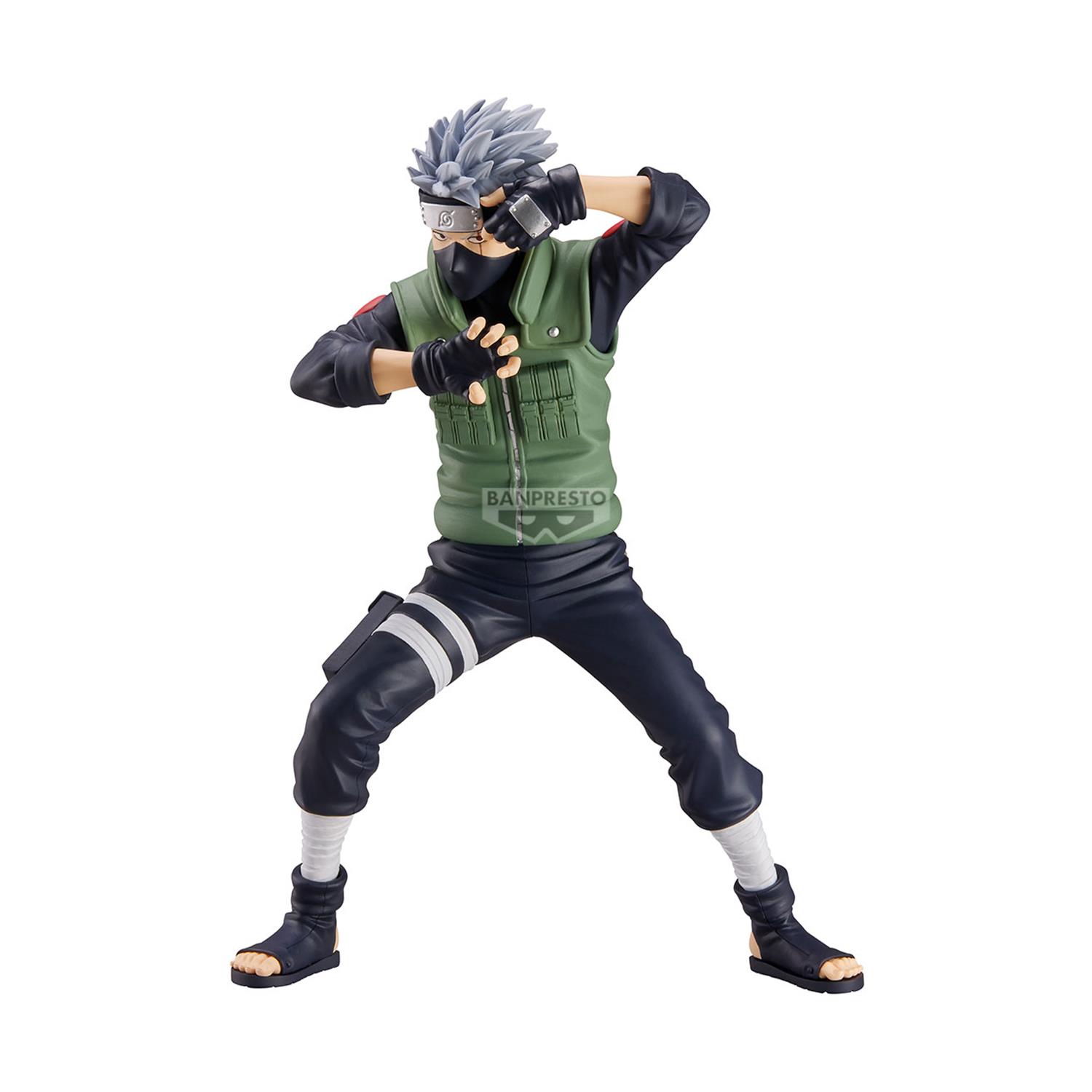 0138553-2.jpeg Banpresto Grandista: Naruto Shippuden - Hatake Kakashi Statue (23cm) (29063)