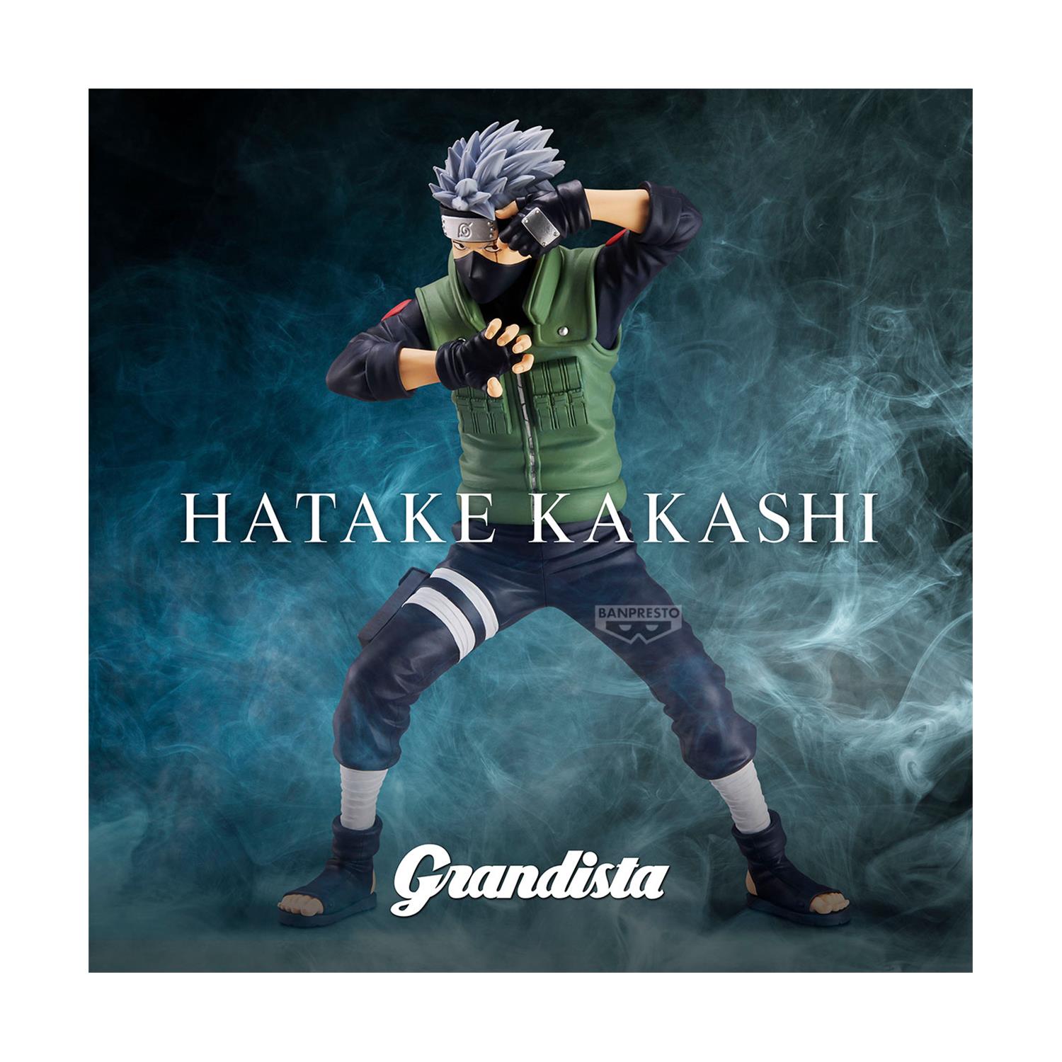 0138556-2.jpeg Banpresto Grandista: Naruto Shippuden - Hatake Kakashi Statue (23cm) (29063)