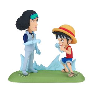 Banpresto World Collectable Figure Log Stories: One Piece - Monkey.D.Luffy Vs Kuzan Statue (28688)