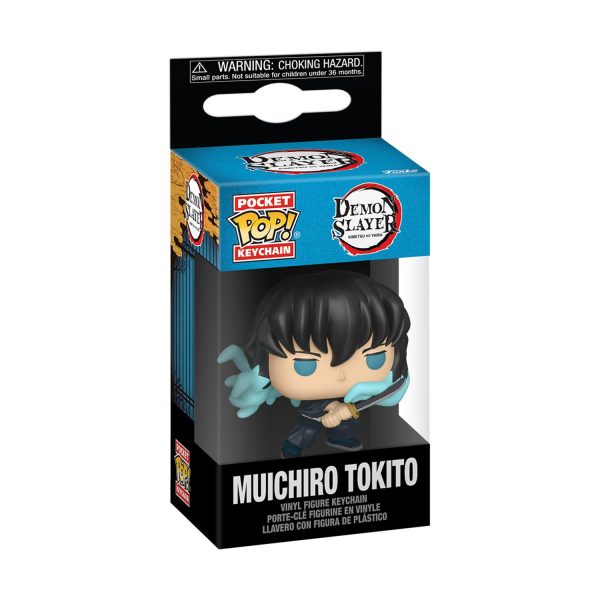 Funko Pocket Pop!: Demon Slayer - Muichiro Tokito (Attack) Vinyl Figure Keychain