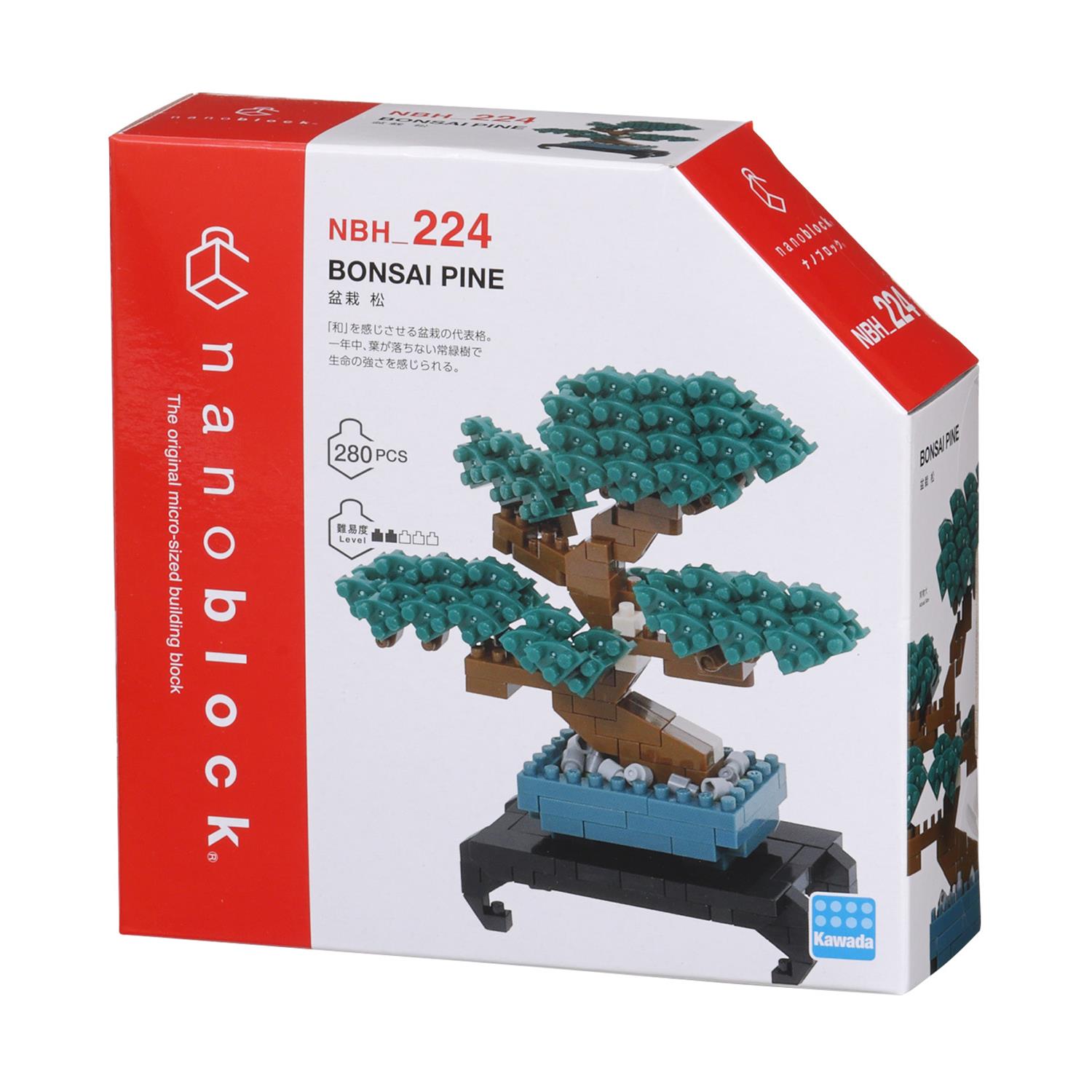Bandai Nanoblock: Object –  Bonsai Building Block Figure (NBC224)