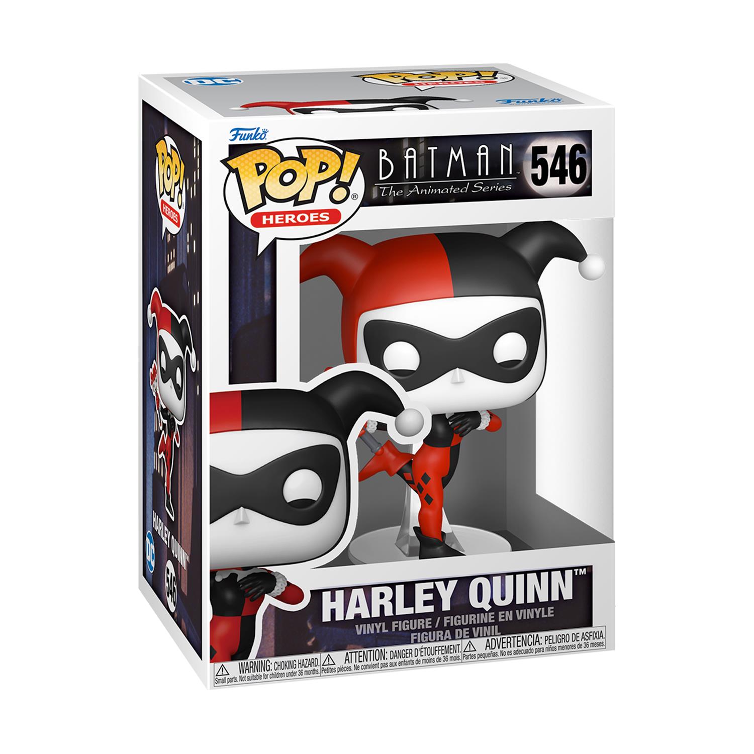 0139238.jpeg Funko Pop! Heroes: DC Batman The Animated Series - Harley Quinn #546 Vinyl Figure