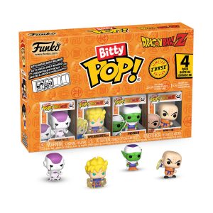 Funko Bitty Pop! 4-Pack: Dragon Ball Z - Majin Buu (Pure), Vegito, Majin Vegeta, Mystery Pop! Vinyl Figures