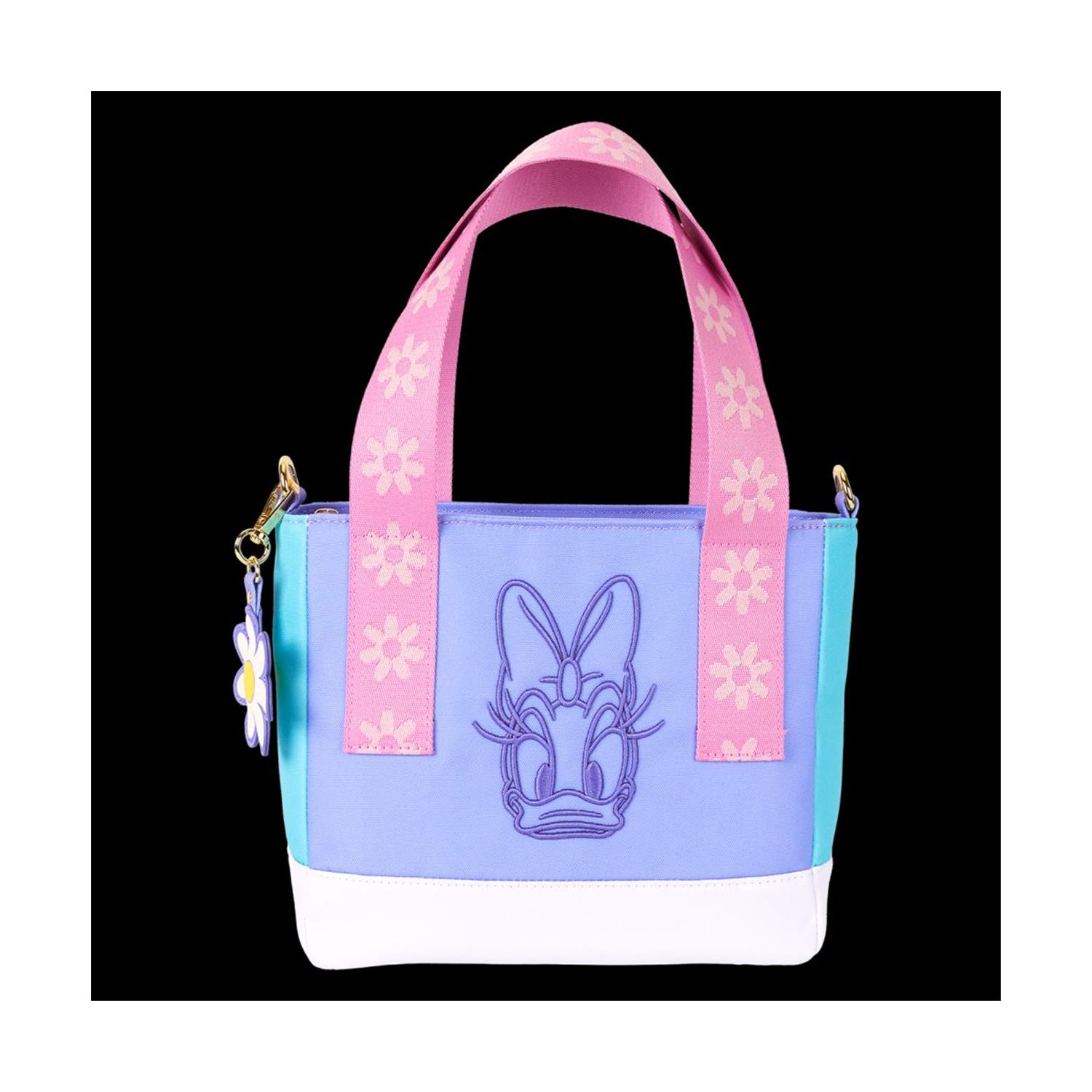 0140484.jpeg Loungefly Disney: Daisy Duck Nylon Mini Tote Bag (WDTB3188)