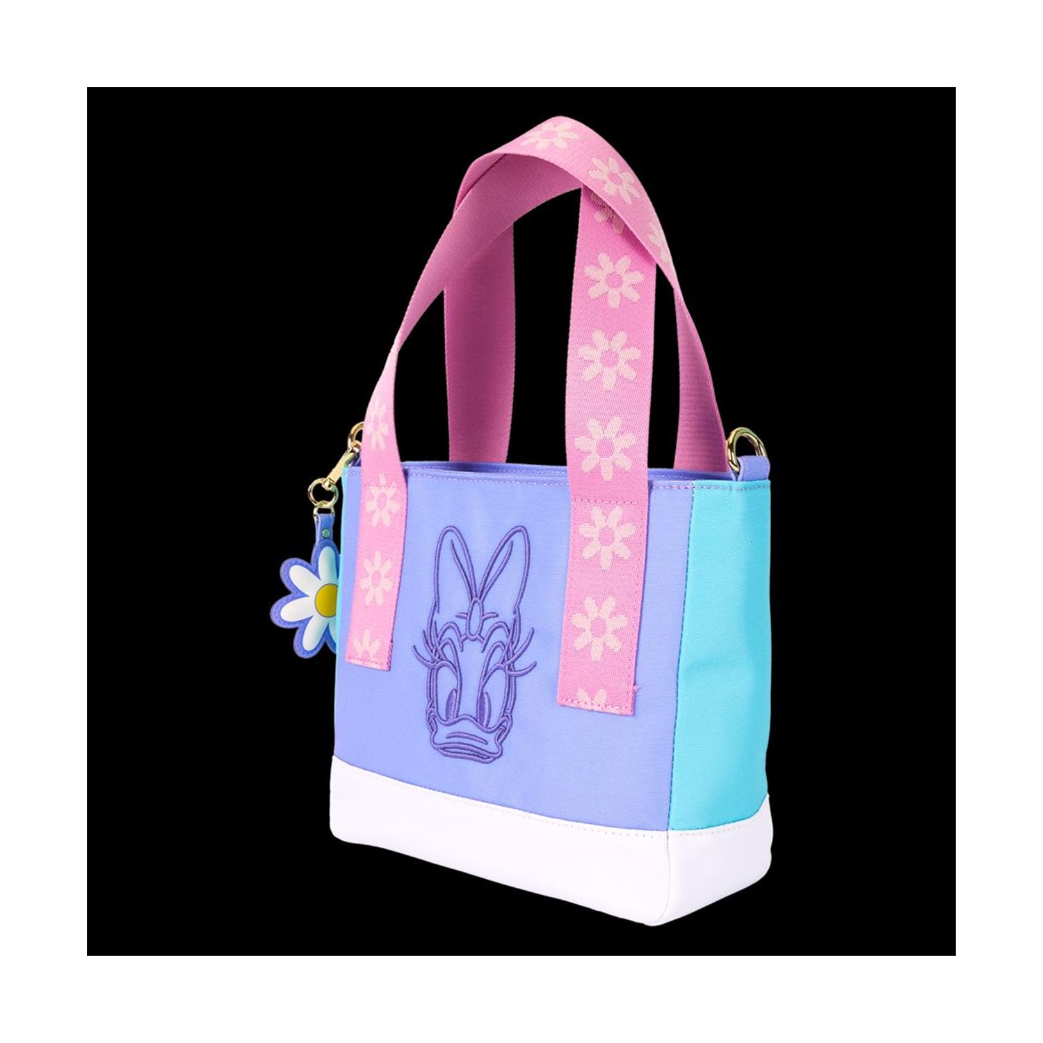 0140485.jpeg Loungefly Disney: Daisy Duck Nylon Mini Tote Bag (WDTB3188)