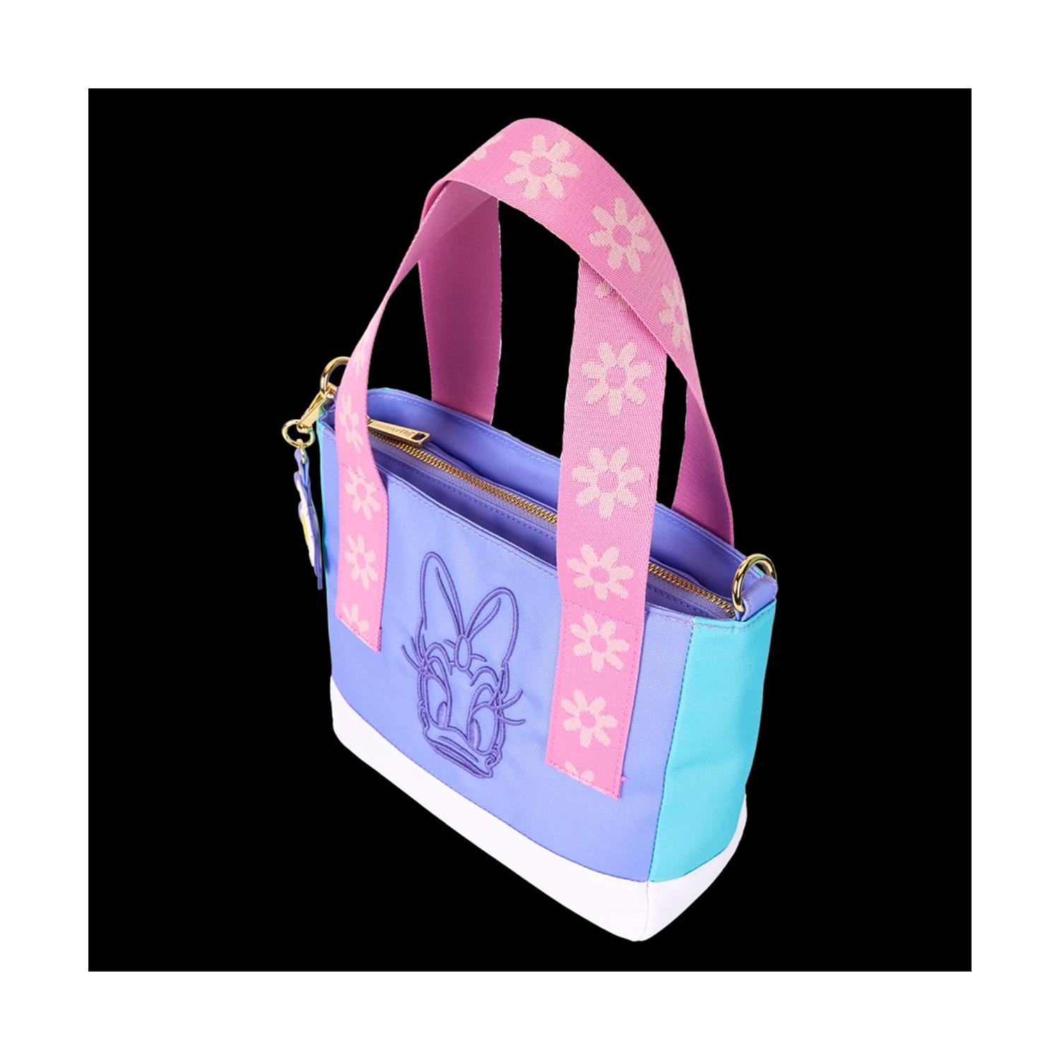 0140486.jpeg Loungefly Disney: Daisy Duck Nylon Mini Tote Bag (WDTB3188)