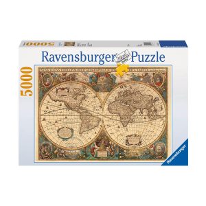 Ravensburger Puzzle: Antique World Map (5000pcs) (17411)