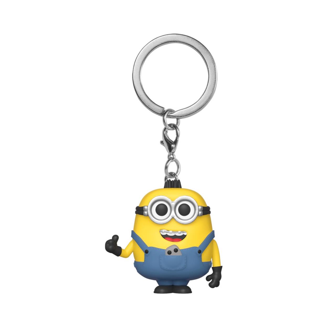 0142757.jpeg Funko Pocket Pop!: Minions The Rise Of Gru - Pet Rock Otto Vinyl Figure Keychain