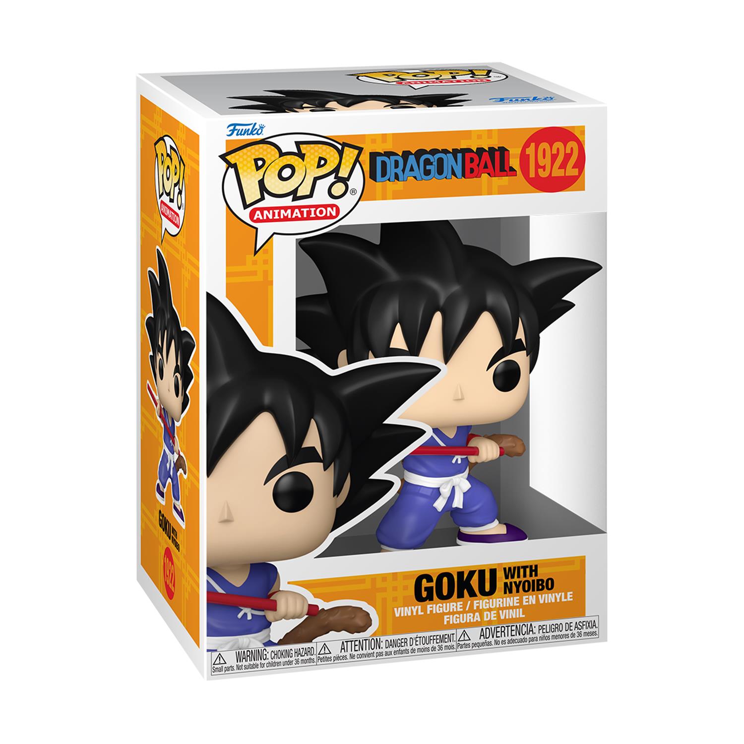 0143898.jpeg Funko Pop! Animation: Dragon Ball - Goku with Nyoibo #1922 Vinyl Figure
